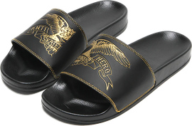 Anti Hero BASIC EAGLE SLIDE SANDAL SIZE BLACK/GOLD