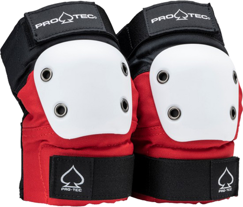 PROTEC STREET ELBOW M-RED/WHT/BLK