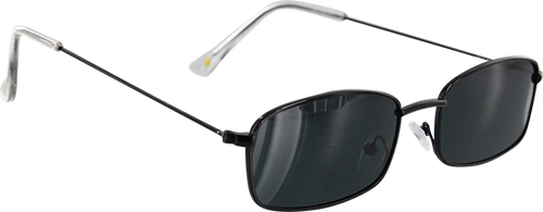 GLASSY RAE BLACK SUNGLASSES POLARIZED