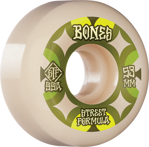 BONES STF V5 RETROS 53mm 99A White