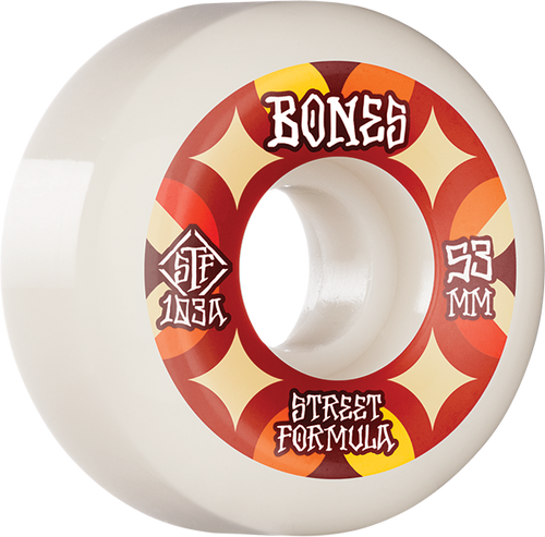 BONES STF V5 RETROS 53mm 103A White