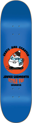 SK8MAFIA SARMIENTO SKATE AND SCRATCH DECK-7.75