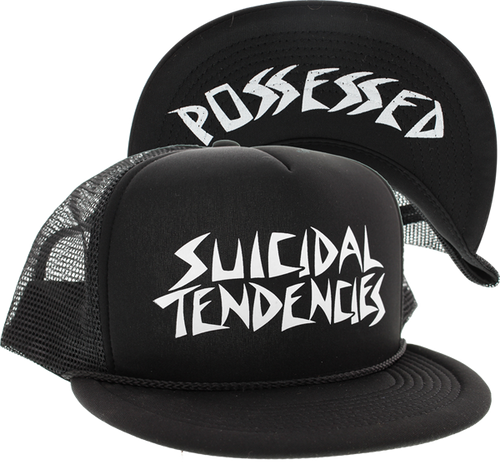 SUICIDAL ST OG/POSSESED FLIP MESH HAT ADJ-BLK