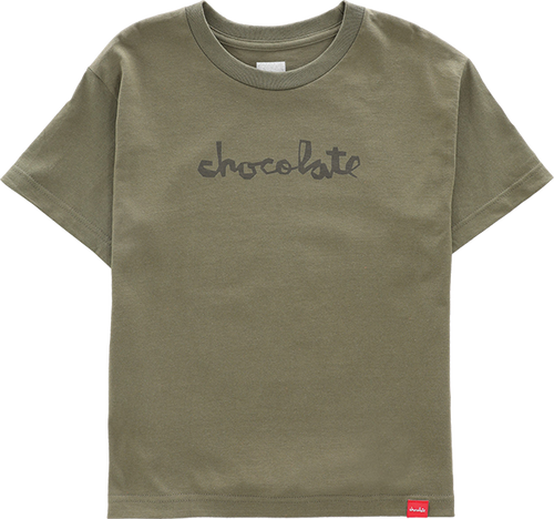 Chocolate CHUNK YTH SS S-SAFARI GREEN/BLK