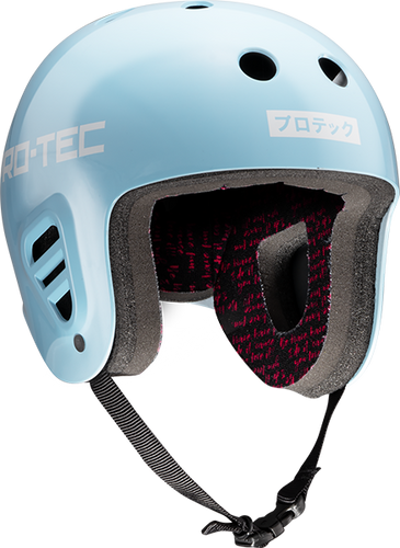 PROTEC FULLCUT SKY BROWN LT.BLUE/WHT-L HELMET