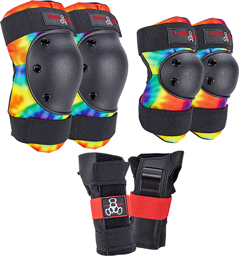 TRIPLE 8 SAVER 3/PK PADS JR-TIE DYE