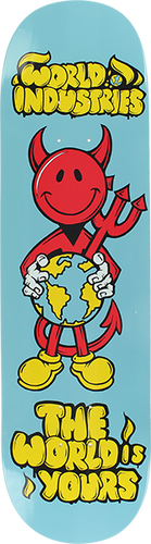 WI DEVIL MAN THE WORLD IS YOURS DECK-8.38