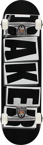 BAKER BRAND LOGO COMPLETE-8.25 BLK/WHT
