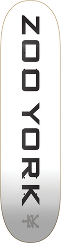 ZOO OG 95 LOGO BLOCK DECK-8.0 WHT/BLK/GREY