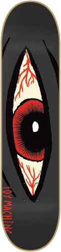 Toy Machine SECT EYE BLOODSHOT DECK-8.12 CHARCOAL