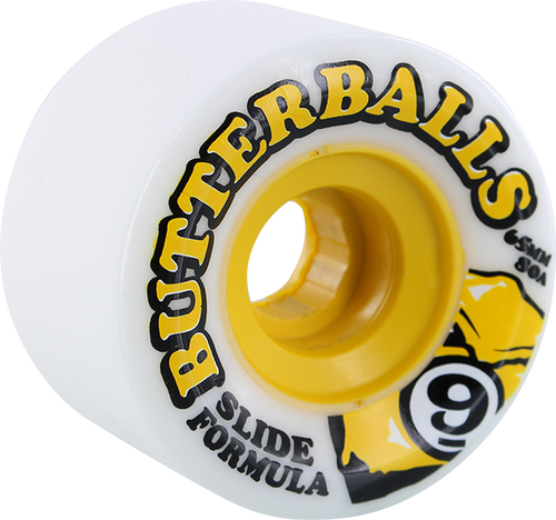 SEC9 SLIDE BUTTERBALLS 65mm 80a WHITE