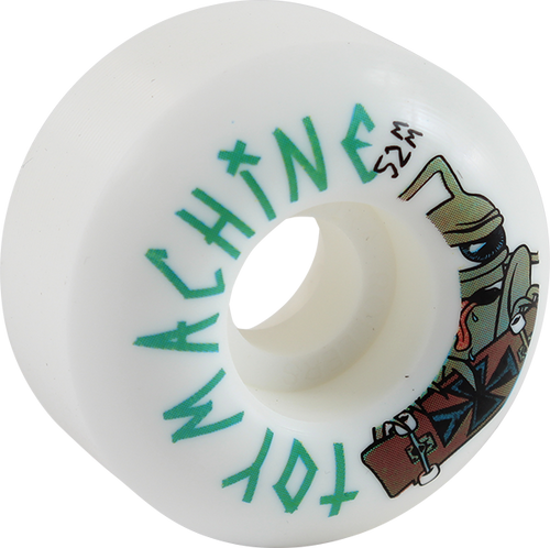 Toy Machine SECT SKATER 52mm WHT