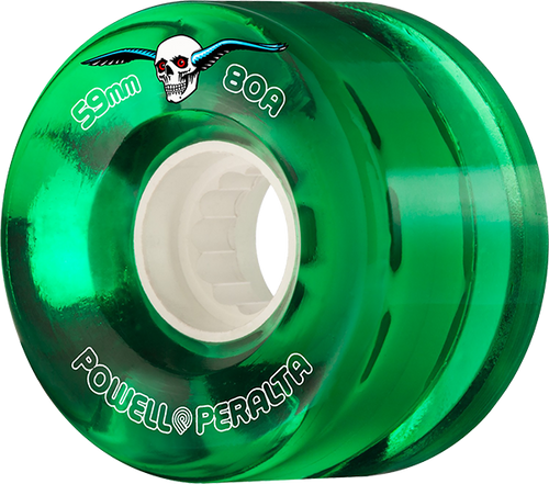 Powell Peralta CLEAR CRUISER 59mm 80a GREEN