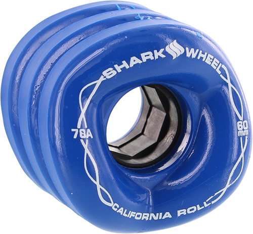 SHARK CALIFORNIA ROLL 60mm 78a IBIZA BLUE