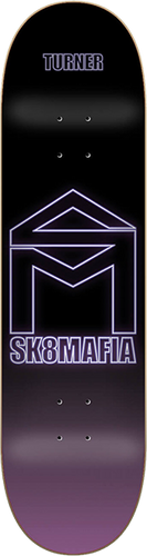 SK8MAFIA TURNER HOUSE LOGO NEON DECK-8.0