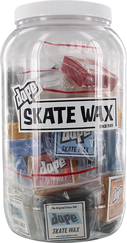 DOPE SKATE WAX MINI NUG JUG 50/BARS assorted