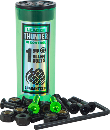 THUNDER 1" ALLEN HARDWARE GREEN 1set