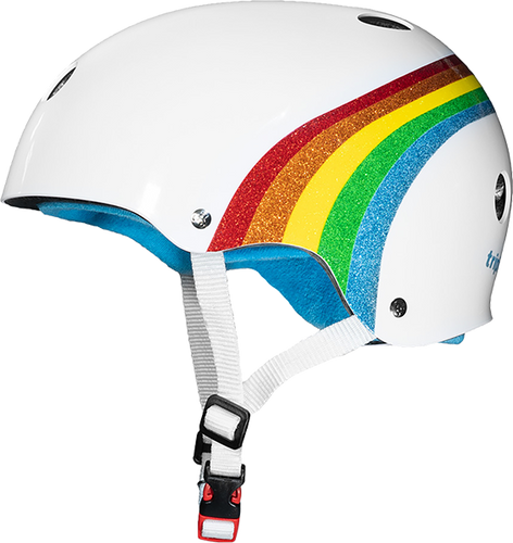 T8 CERTIFIED SWEATSAVER XS/S-WHT/RAINBOW SPARKLE