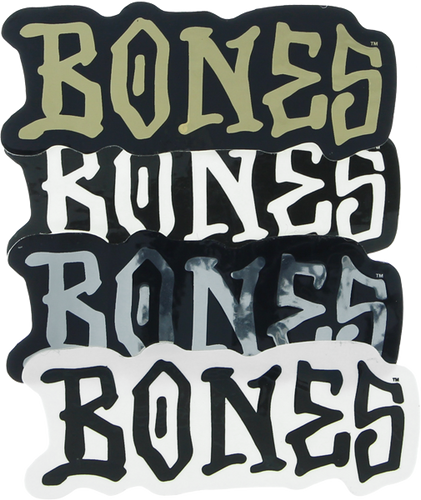 BONES BONES 3" DECAL ASST.