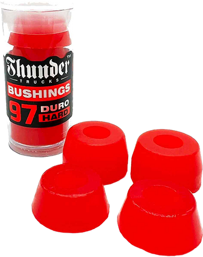 THUNDER PREMIUM BUSHINGS 97a CLEAR RED