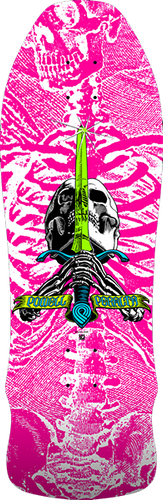 Powell Peralta GEEGAH SKULL & SWORD 07 DK-9.75x30 HOT PINK