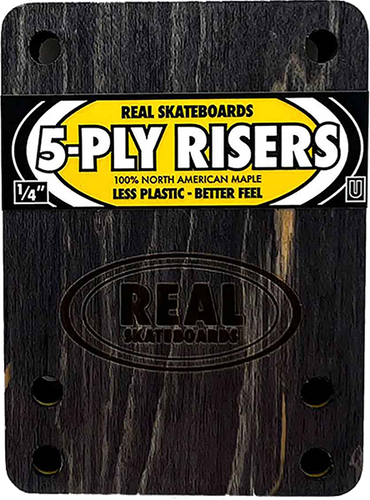 REAL WOODEN RISERS SET 5ply 1/4" UNIVERSAL