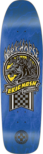 Black Label NASH DARKHORSE DECK-9.25x32.5 DARK BLU STAIN