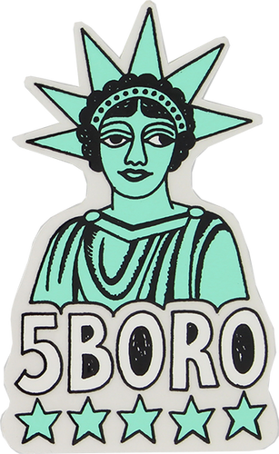 5BORO TOMAS REDREY LIBERTY STICKER