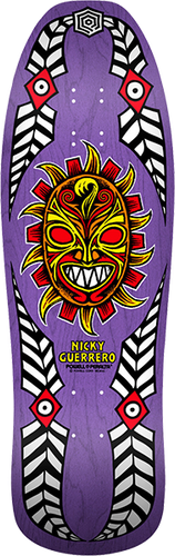 Powell Peralta GUERRERO MASK DECK-10x31.75 PURPLE