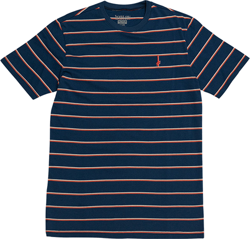 Death Wish GANG LOGO STRIPE SS XL-NAVY