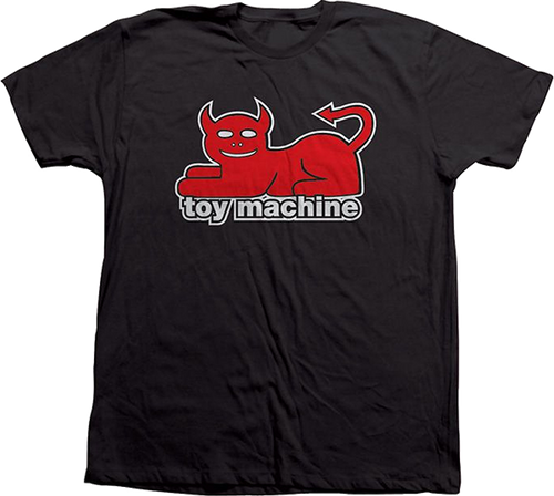 Toy Machine DEVIL CAT YTH SS M-BLACK