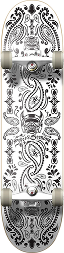 SD BANDANA COMPLETE-8.0 BLK/WHT