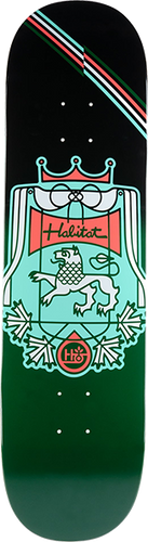 HABITAT COAT OF ARMS DECK-8.5 GREEN