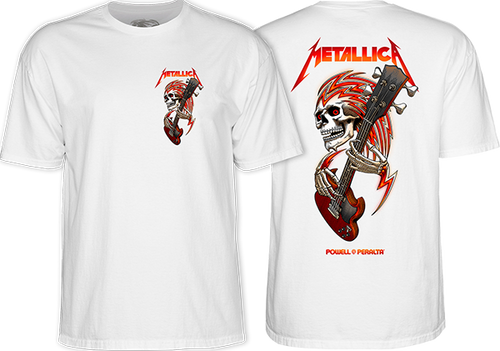 Powell Peralta METALLICA COLLAB SS M-WHITE