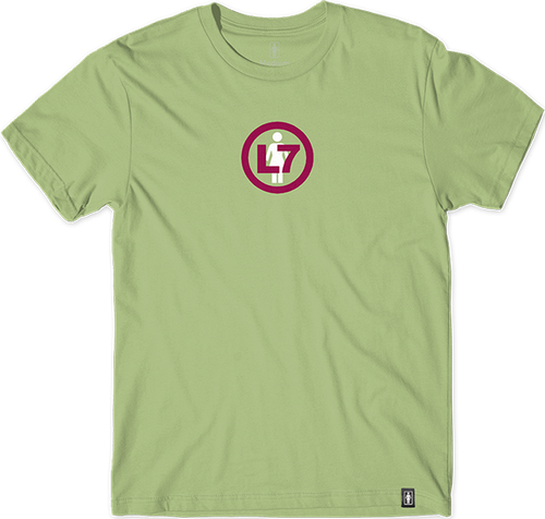 GIRL L7 LOGO SS XL-PISTACHIO GRN