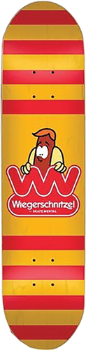 SKATE MENTAL VAN WAGENINGEN GLIZZY DECK-8.0