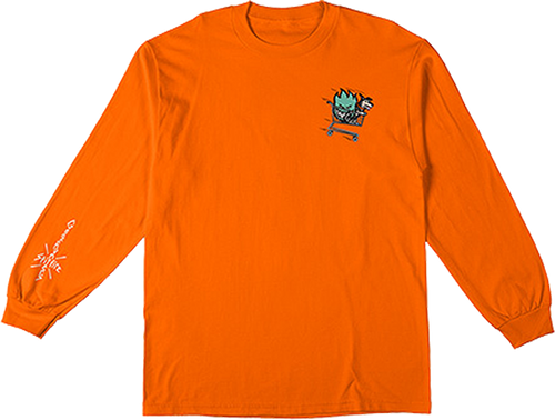 SF GNARHUNTERS SPITFIRE CART LS S-ORANGE