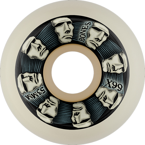 BONES XF X99 V5 SIDECUT 53MM 99A HEAD RUSH NAT