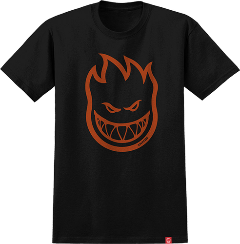 SF BIGHEAD YTH SS S-BLK/BURNT ORANGE