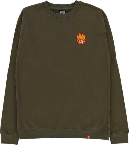 SF LIL BIGHEAD FILL CREW/SWT L-ARMY/RED/GOLD/WHT