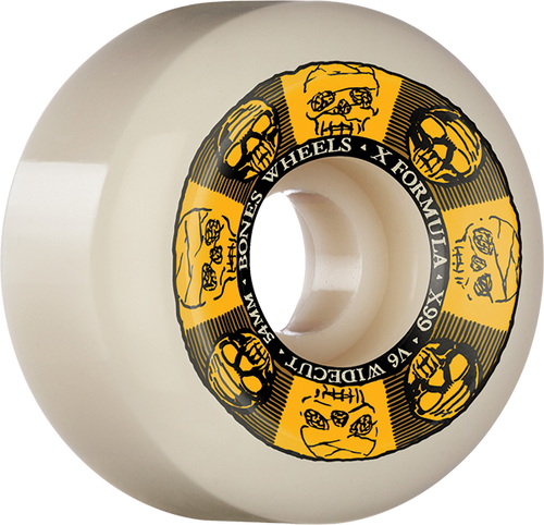 BONES XF X99 V6 WIDE-CUT 54MM 99A BLACK N GOLD NAT