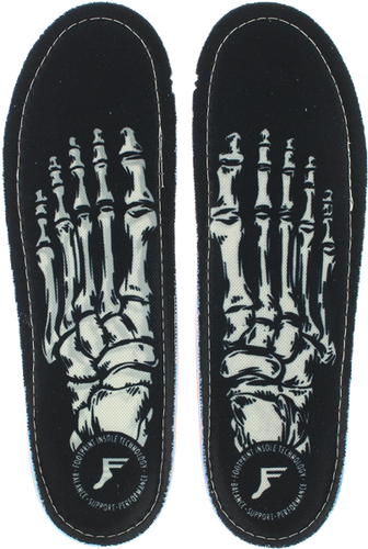 FOOTPRINT KF ORTHOTIC SKELETON BLK 8-8.5