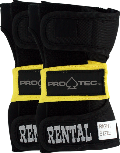 PROTEC RENTAL WRIST L-BLK/YEL