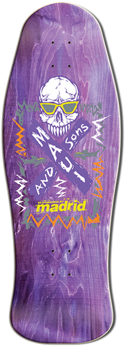 MADRID MAUI AND SONS SKULLSHADES DK-10.5x30.5 PUR