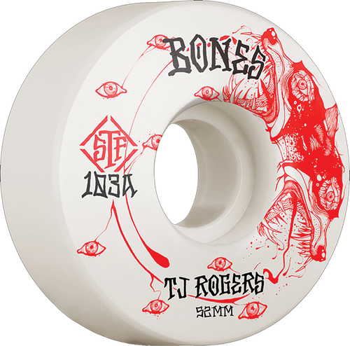 BONES ROGERS STF V3 WHIRLING SPECTERS 52MM 103A WT