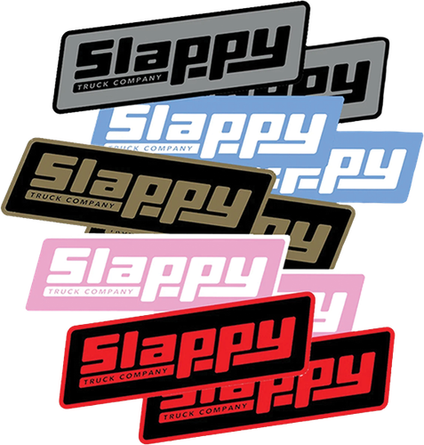 SLAPPY 10/PACK OG LOGO ASSORTED DECALS