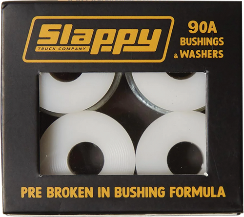 SLAPPY STANDARD BUSHINGS/WASHERS SET 90A WHITE 2pr