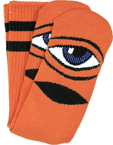 Toy Machine SECT EYE YOUTH CREW SOCKS ORANGE 1pr
