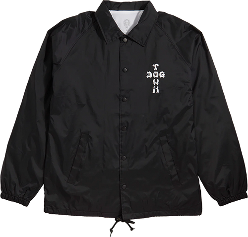 DOGTOWN CROSS LOGO WINDBREAKER L-BLK/WHT