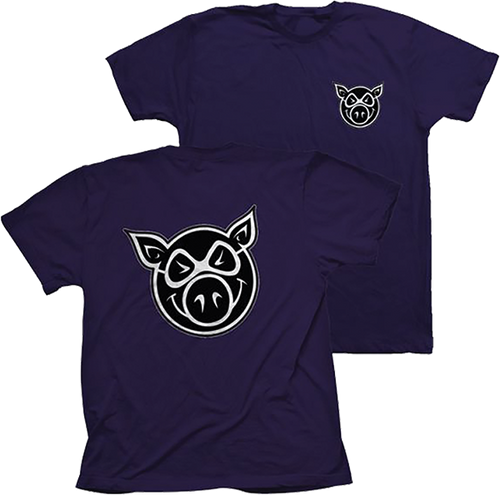 PIG HEAD SS M-PURPLE